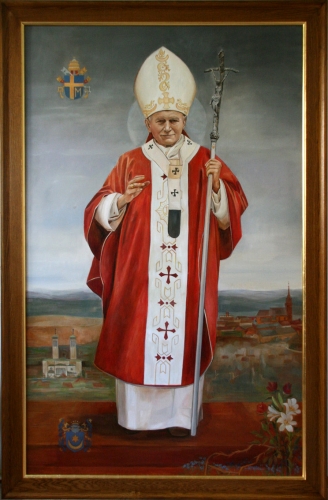 portret w kościele NSPJ w Tarnowie