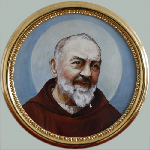 św. O. Pio z kościoła w Żabnie