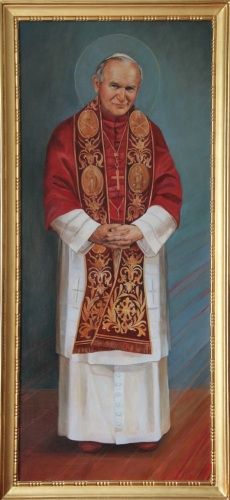 portret w kościele Matki Bożej Szkaplerznej w Dąbrowie Tarnowskiej